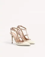Valentino Patent Rockstud Caged Pump 100Mm - Image 6